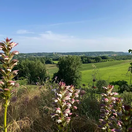 Avec Piscine Vue Sur Montcuq Casa de Férias